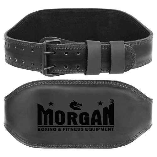 Morgan B2 Bomber 15CM Wide Leather Weight Lifting Belt