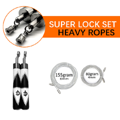 Never Too Late Lock System Handles & 2 Rope Set