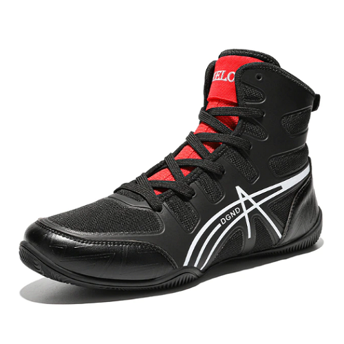 Saikelong DGND Boxing Shoes Black – The Fight Factory