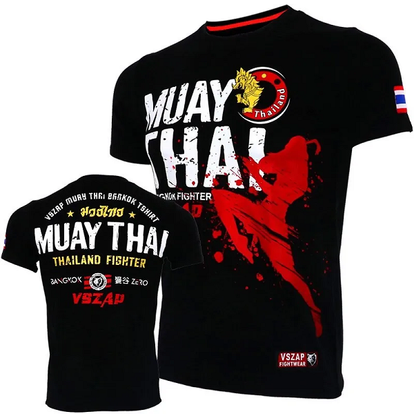 VSZAP Muay Thai Bangkok Lightweight Breathable Training Shirt