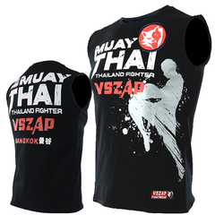 VSZap Muay Thai Training Sleeveless T Shirt - The Fight Factory