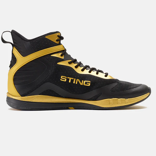 Sting Viper Boxing Shoes 2.0 Black - The Fight Factory