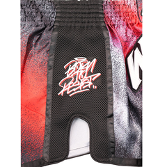 Wicked One Red Line Muay Thai Shorts - The Fight Factory