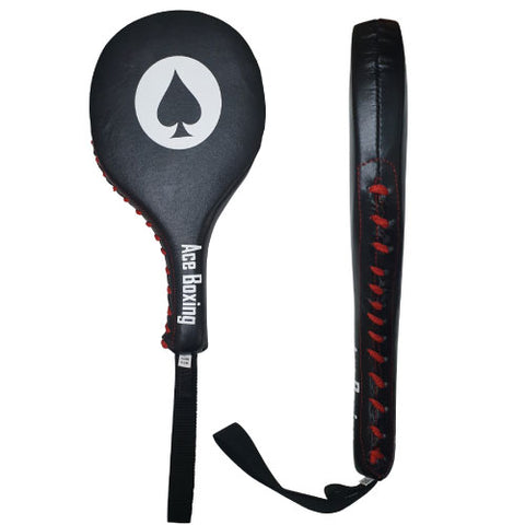 Ace Fight Gear Paddles & Sticks Ace Elite Boxing Leather Punch Paddles