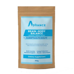 Advanced Nutrition Supplements Advance Brain Body Balance. Organic Herbal Blend + Clinoptilolite Zeolite