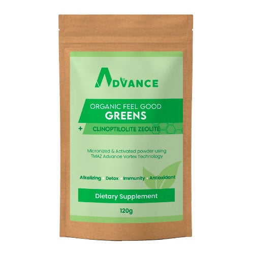 Advance Organic Feel Good Greens + Clinoptilolite Zeolite