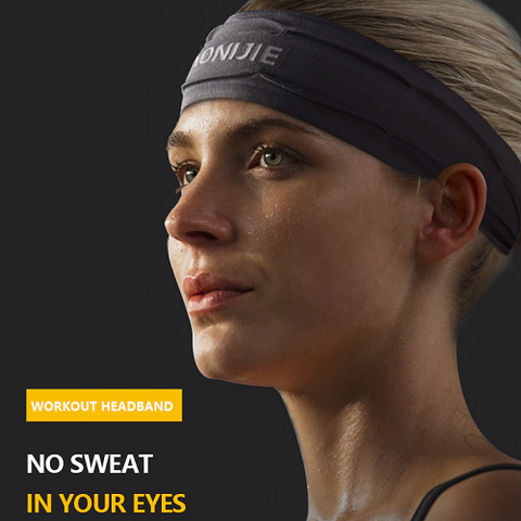 Aonijie Head & Sweat Bands Orange Aonijie Springy Sweat Headband