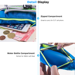 Aonijie Running Accessories Aonijie Running Hand-held Water Bottle Storage