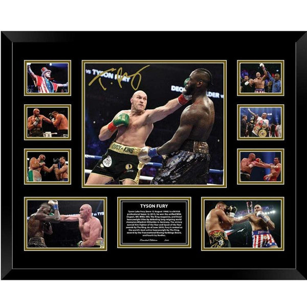 Tyson Fury Signed Photo Framed Limited Edition - The Fight Factory
