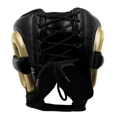 Adidas Boxing Adistar Pro Head Guard Black Gold - The Fight Factory