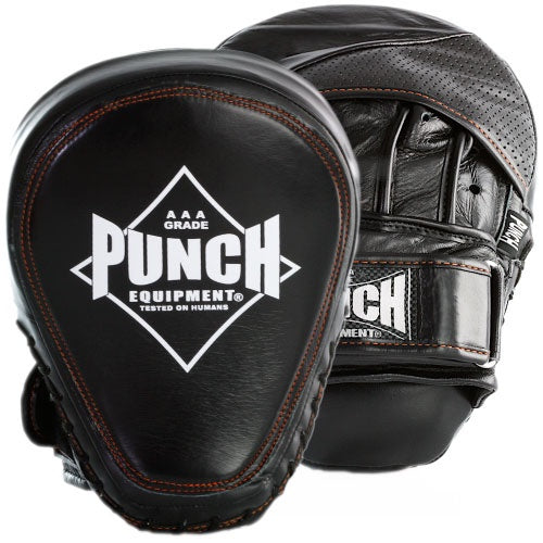 Punch Black Diamond Classic Leather Focus Pads - The Fight Factory