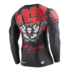 Budo Hoodies & Long Sleeve Budo Butterfly Rashguard Longsleeve