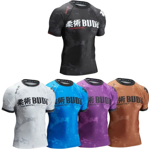 Kihon BJJ ranked rash guard
Sublimated logos
Breathable, stretchable, co...