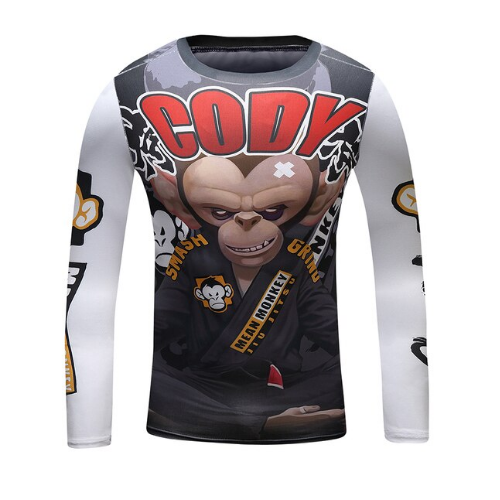 CL Sport Monkey Kids Long Sleeve Rashguard