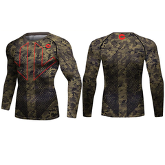 CL Sport Longsleeve Rash Guard CL Sport Sub Hunter Rashguard Long Sleeve Green