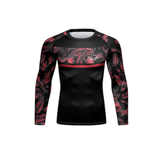 CL Sport Longsleeve Rash Guard CL Sport Tropics Rashguard Long Sleeve Red