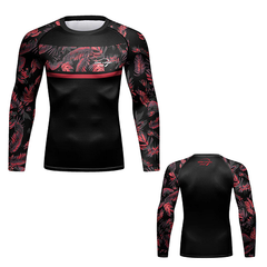 CL Sport Longsleeve Rash Guard CL Sport Tropics Rashguard Long Sleeve Red