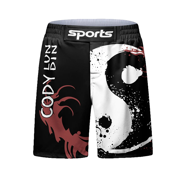 CL Sport MMA Shorts CL Sport Ying & Yang Shorts