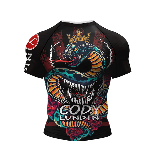 CL Sport Short Sleeve Rashguards CL Sport King Snake Short Sleeve Rashguard