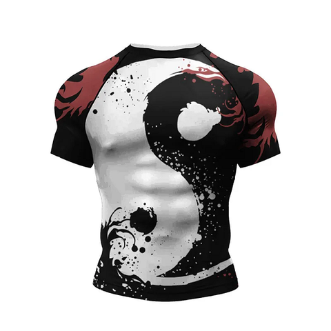CL Sport Ying & Yang Short Sleeve Rashguard
Breathable Quick-Drying ...