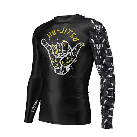 DIYUME Grappling Rashguard Go Train