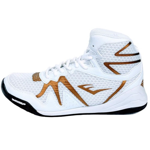 Everlast Boxing Boots Everlast Pivt Low Top Boxing Boots White/Gold