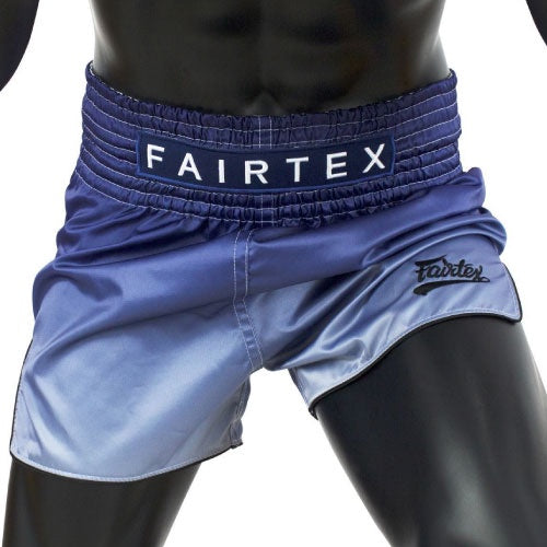 Fairtex Muay Thai Shorts Fade - Blue  BS1905 - The Fight Factory