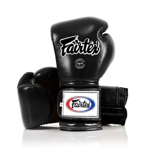 Fairtex Boxing Gloves 12oz / Black Fairtex Boxing Gloves Mexican Style Heavy Hitter BGV9