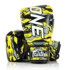 Fairtex Boxing Gloves 12oz Fairtex ONE X Mr Sabotage Boxing Gloves