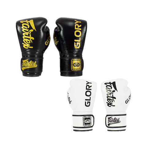 FAIRTEX - Glory 1 Boxing Gloves (BGVG1)
The left glove features “Fairtex...