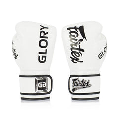 Fairtex Boxing Gloves White / 12oz Fairtex Glory 1 Muay Thai Boxing Gloves BGVG1