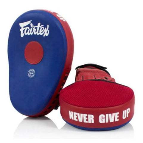 Fairtex Focus Mitts Blue/Red Fairtex FMV13 Maximized Focus Mitts