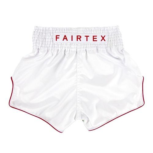 Fairtex Muay Thai Shorts Fairtex Slim Cut Muay Thai Shorts Satoru White BS1908