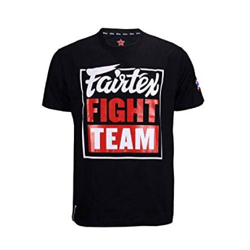 Fairtex T Shirt Fight Team Black Red