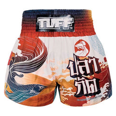 TUFF Siamese Fighting Fish Muay Thai Boxing Shorts - The Fight Factory
