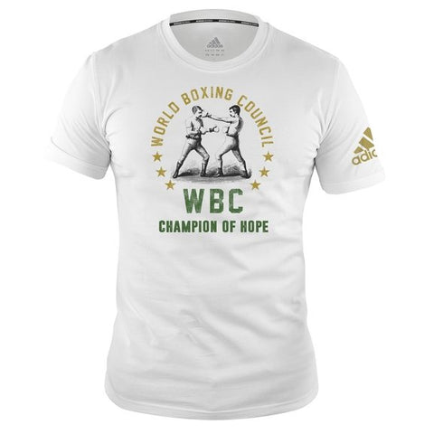 Adidas Boxing WBC Heritage T Shirt - White