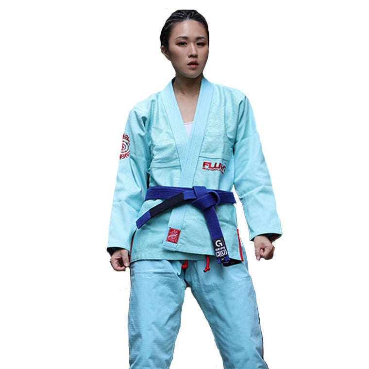 Fluory Grappling Hanfoo BJJ Gi Light Blue