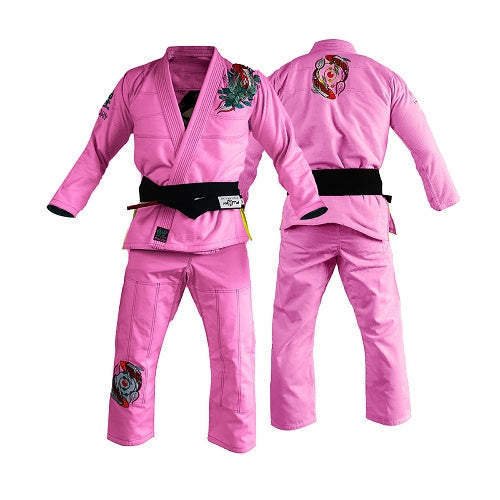 Fluory Grappling Kio Fish BJJ Gi Pink
