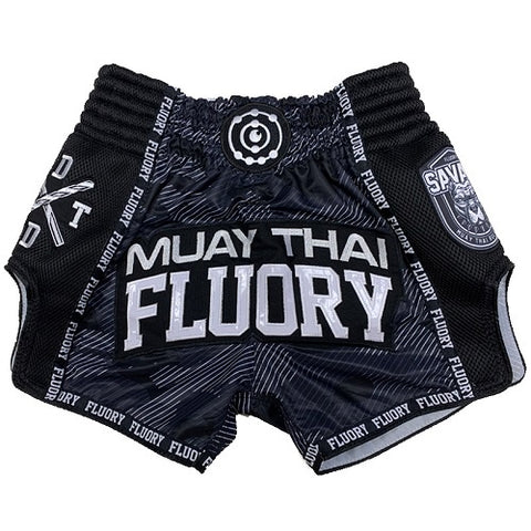 Fluory Savage Retro Muay Thai Shorts
New comfort retro cut, mesh side pa...