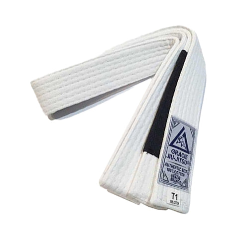 Gracie Jiu Jitsu BJJ Belts T0 / Black Gracie Jiu-Jitsu Baby Toddler White or Black BJJ Belt
