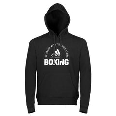 Adidas Community Boxing Hoody – Black - The Fight Factory