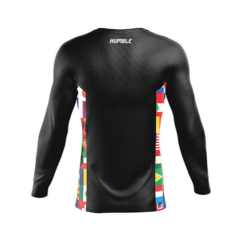 Humble Fightwear Longsleeve Rash Guard Humble United V2 Rashguard