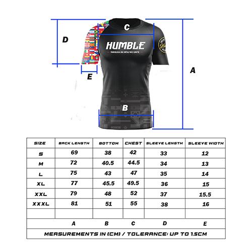 Humble Fightwear Short Sleeve Rashguards Humble United Rashguard