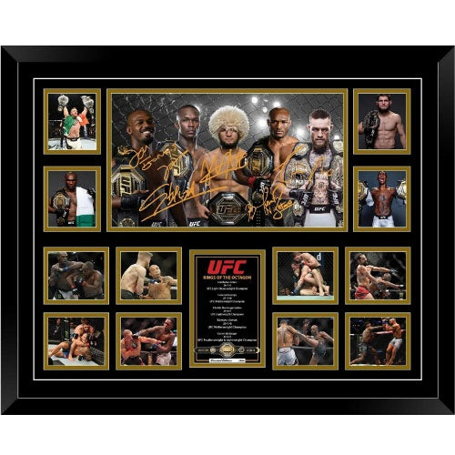 UFC Kings Signed Photo Framed Limited Edition - The Fight Factory