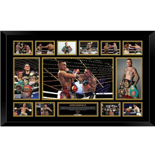 George Kambosos Jr 2021 Signed Photo Limited Edition - The Fight Factory