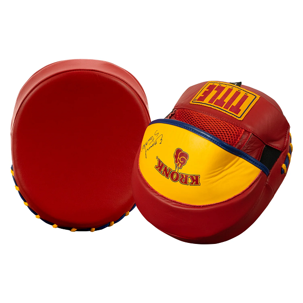 KRONK Boxing Gym Emanuel Steward’s Leather Punch Mitts