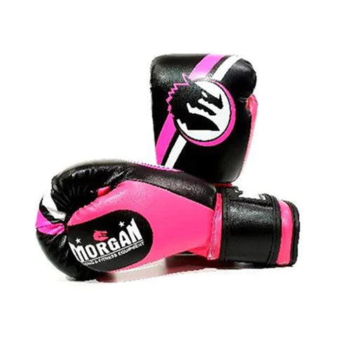 Morgan Boxing Gloves 8oz / Black/White Morgan V2 Classic Boxing Gloves