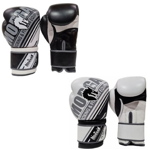 The Morgan Aventus leather boxing gloves offer great protection while pr...