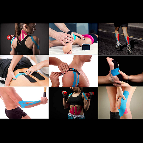 Morgan Kinesiology Tape Blue Morgan Kinesiology Muscle Tape