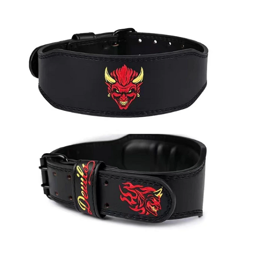 Not specified Gym & Weightlifting Belts Red / M Devils 10cm Weight Lifting Belt